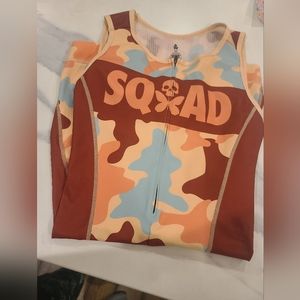 Betty Designs One Piece sleeveless Tri Suit